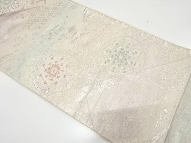 Japanese Kimono / Antique / Fukuro Obi Silk